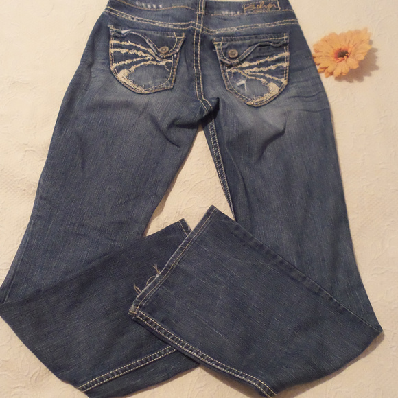 Silver Suki Surplus Bootcut & NWT Mavi Mia Jeans BUNDLE - Picture 3 of 12